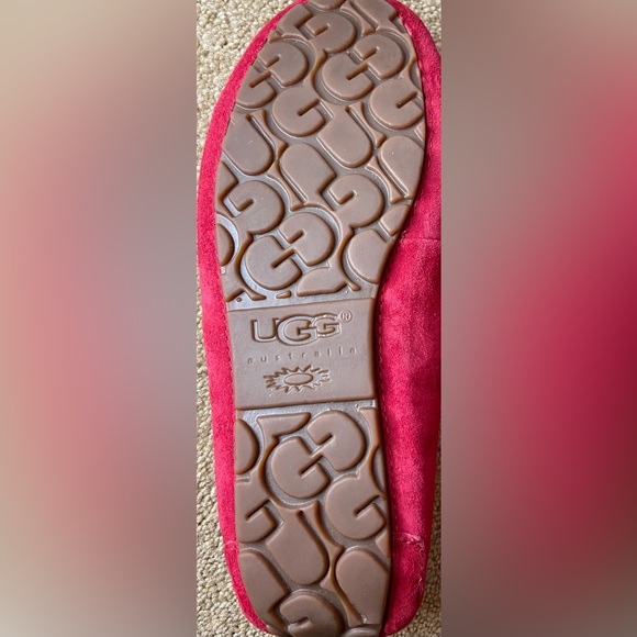 UGG Red Moccasins - Picture 8 of 8